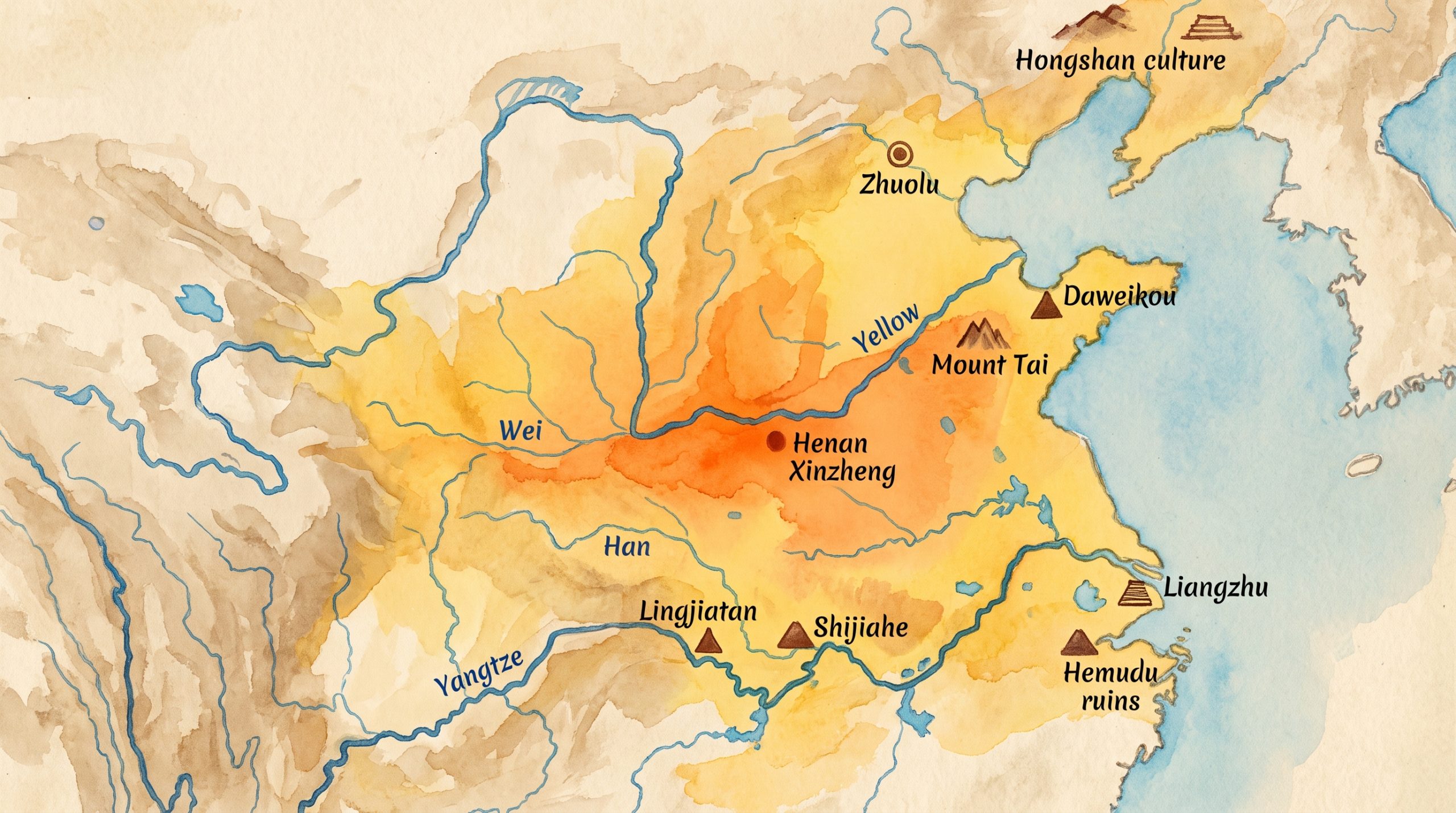 黄帝版图