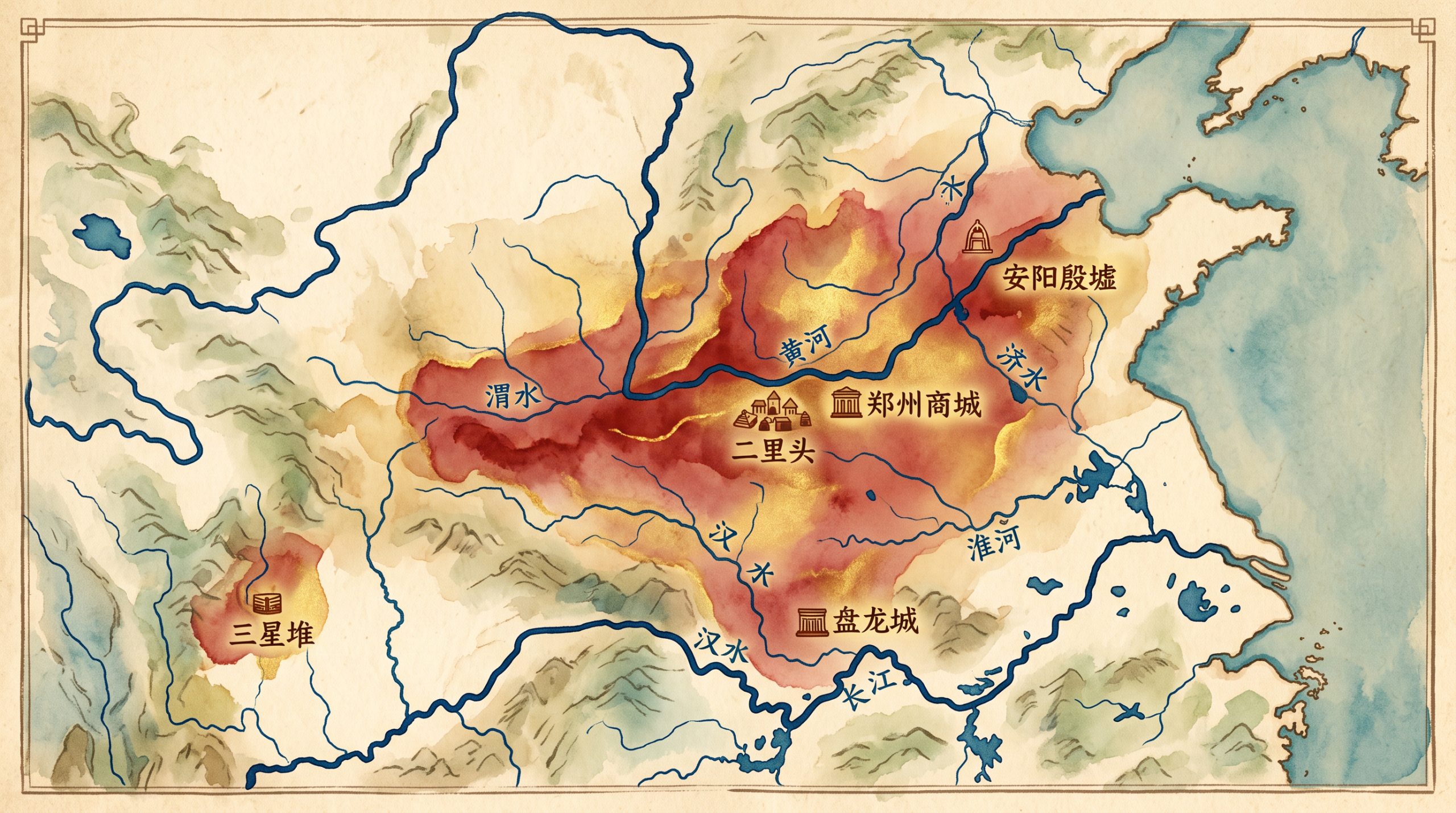 商代版图